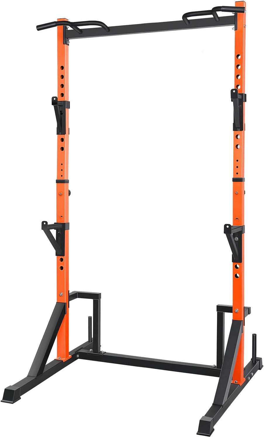 Multifunction Power Rack with Pull up Bar, Heavy Capacity and Adjustable Squat Stand Rack for Home Gym Equipment, Power Rack Cage