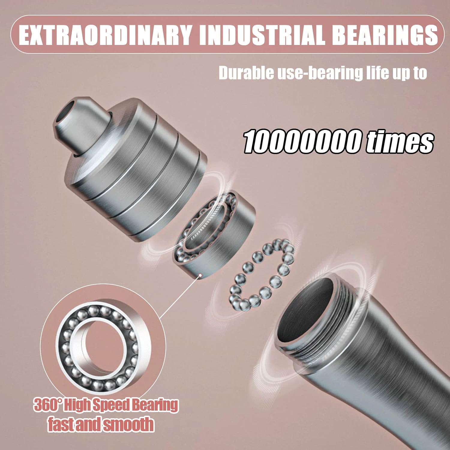 Skipping Rope for Women Men Exercise with Adjustable Length Jumping Rope and Alloy & Silicone Handles Suitable for Workout Boxing Home Gym - Image 2